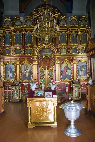 Innenraum Der Kathedrale Von Anthony Und Theodosius Vasylkiv Ukraine — Stockfoto