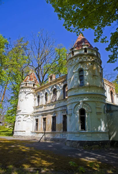 Ruínas Casa Shtamm Bucha Ucrânia — Fotografia de Stock