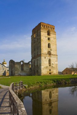Starokonstantinov, Ukrayna 'daki bir savunma kulesinin yıkıntıları
