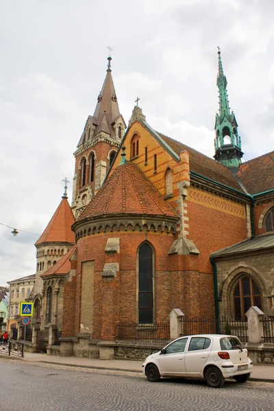 Église Saint Stanislav Chortkiv Ukraine — Photo