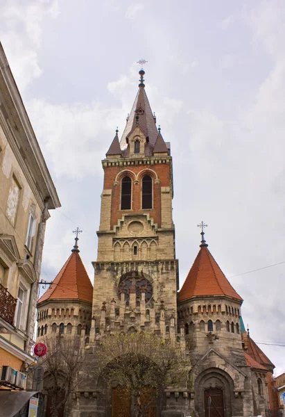 Церковь Станислава Чорткове Украина — стоковое фото