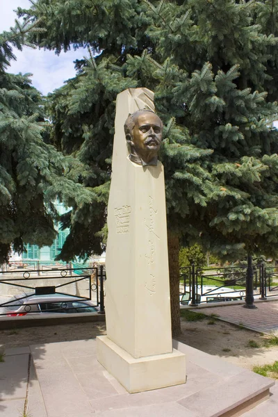 Monument Över Franzos Karl Emil Chortkiv Ukraina — Stockfoto