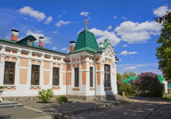Rizopolozhencheskiy Man Kloster Före Palace Hoetsky Tomashivka Kiev Oblast Ukraina — Stockfoto
