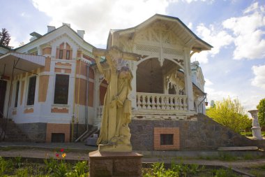 Rizopolozhencheskiy Erkek Manastırı (Hoetsky Sarayı 'ndan önce) Tomashivka, Kyiv Oblastı, Ukrayna