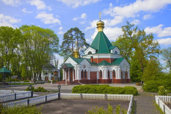 Herrens Lidande Kyrka Rizopolozhencheskiy Man Kloster Före Hoetsky Palats Tomashivka — Stockfoto