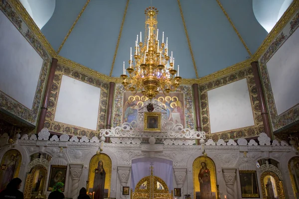 Interior Iglesia Pasión Del Señor Rizopolozhencheskiy Monasterio Masculino Antes Palacio — Foto de Stock