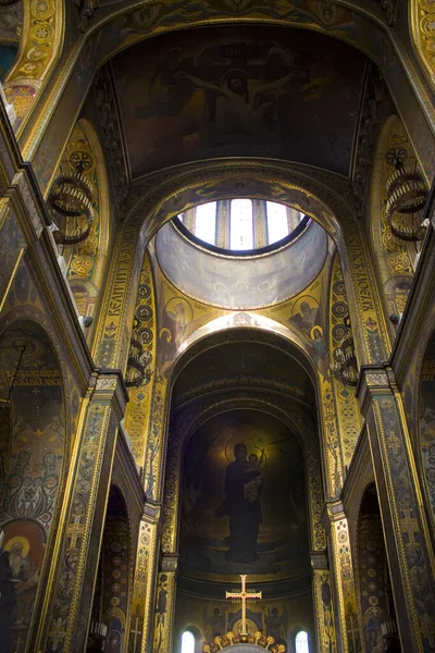 Kyiv Ucrania Junio 2021 Interior Catedral San Vladímir Kiev —  Fotos de Stock