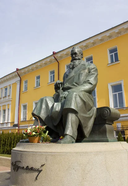 Monumento Mijaíl Grushevski Kiev Ucrania —  Fotos de Stock