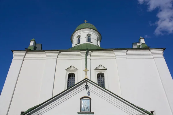Katedrála Nanebevzetí Panny Marie Frolovském Klášteře Podilu Kyjevě Ukrajina — Stock fotografie