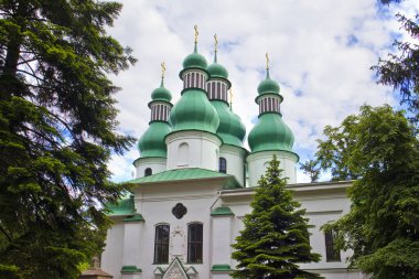 Ukrayna, Kyiv 'deki Kitaev Kutsal Üçleme Manastırı (Kitaevo)