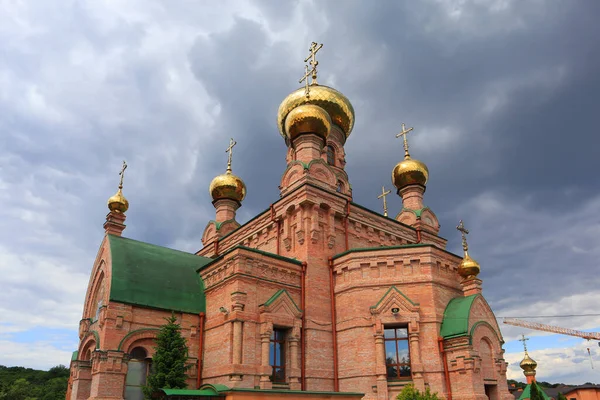 Holy Intercession Holosiivsky Monastery Kyiv Ukraine — Stock Photo, Image