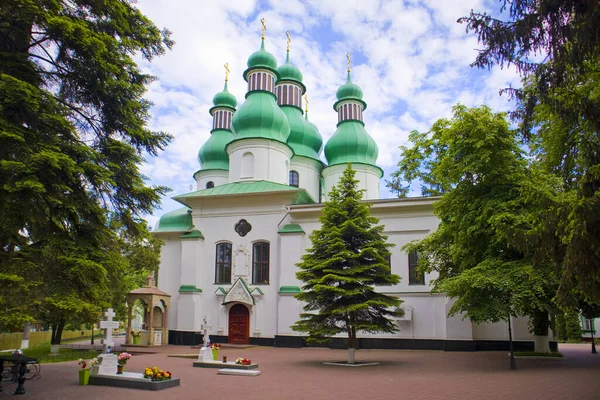 Kitaev Monastery Holy Trinity Kitaevo Kyiv Ukraine — Stock Photo, Image