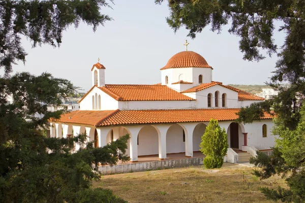 Görög Ortodox Egyház Ksamil Albánia — Stock Fotó