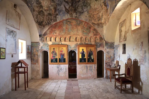 Interior Del Monasterio San Jorge Ksamil Albania — Foto de Stock