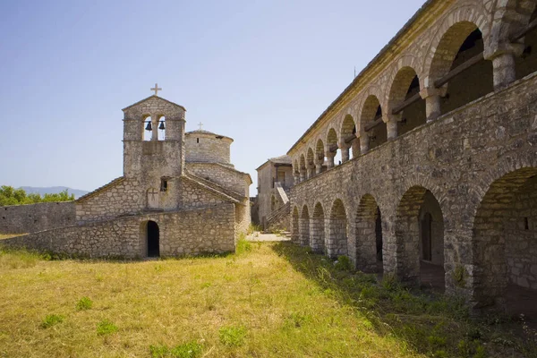 Klasztor Jerzego Ksamil Albania — Zdjęcie stockowe