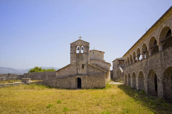 Klasztor Jerzego Ksamil Albania — Zdjęcie stockowe