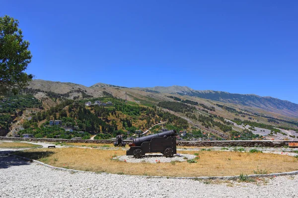 Cittadella Della Fortezza Gjirokastra Albania — Foto Stock