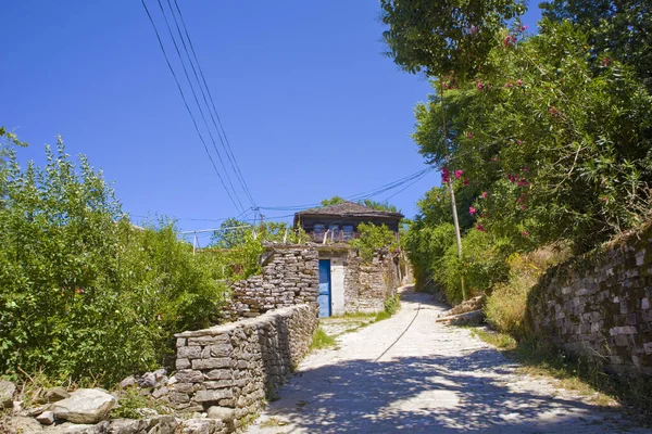 Edifício Histórico Centro Gjirokastra Albânia — Fotografia de Stock