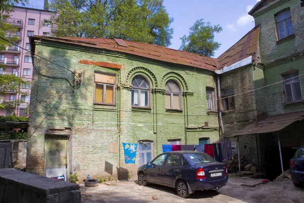 Edifício Antiga Escola Arte Kiev Ucrânia — Fotografia de Stock