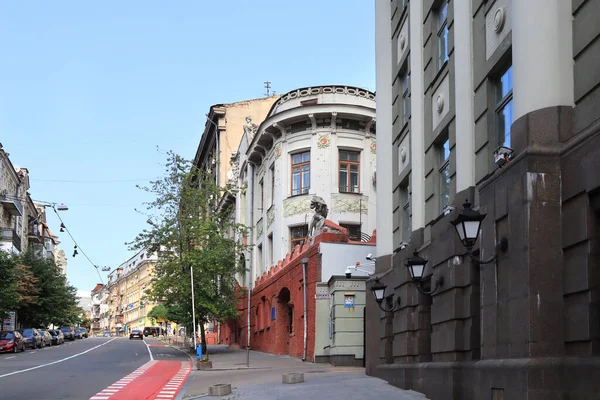 Edifício Histórico Makovsky Hospital Cidade Velha Kiev Ucrânia — Fotografia de Stock