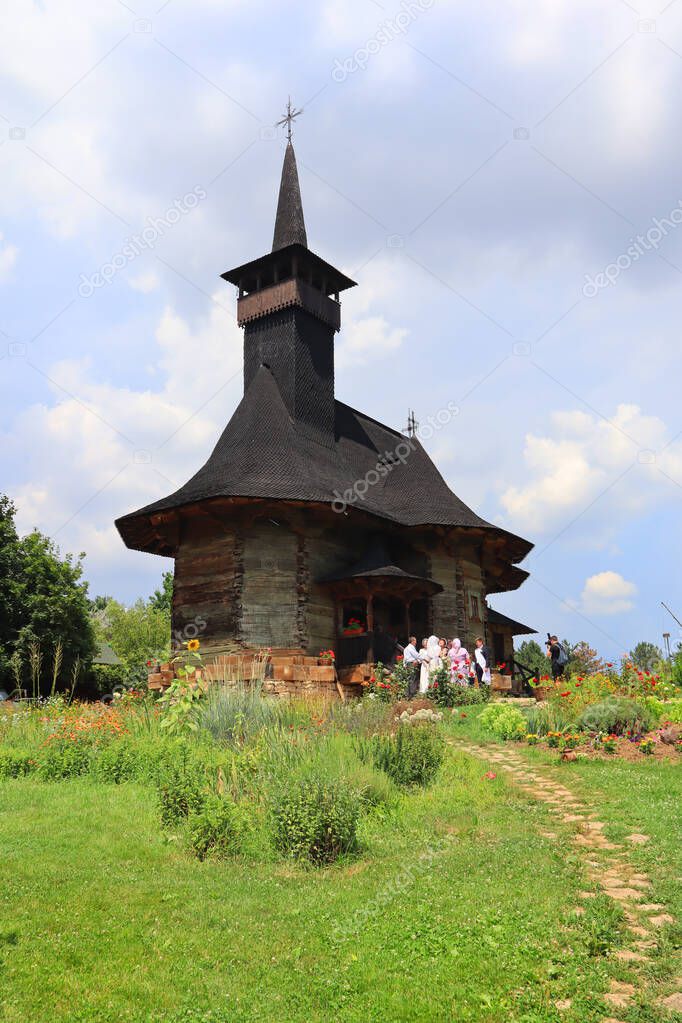 Wooden Church in Village Museum in Chisinau, Moldova