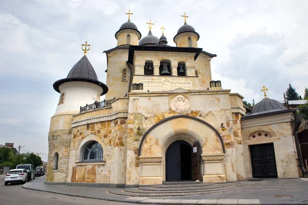 Archangelo Mikhailovsky Monastero Grotta Zverinetsky Kiev Ucraina — Foto Stock