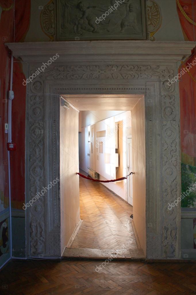 olesskij castle interior in
