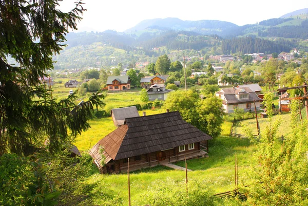 Home-museum  of the film Shadows of Forgotten Ancestors in Verkhovyna, Ukraine — Stock Photo, Image