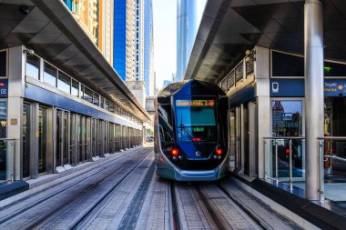 Dubai, BAE 'deki tramvay manzarası