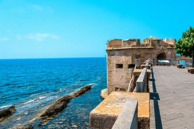  Saint James Kulesi (San Giacomo) Alghero, Sardinya, İtalya