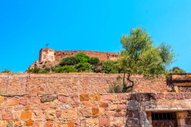 Bosa 'daki Serravalle Kalesi, Sardunya, İtalya