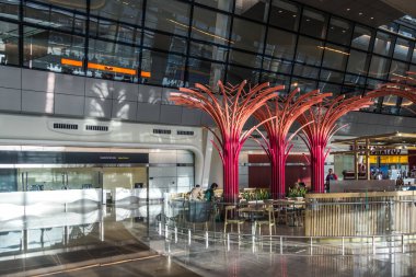 Abu Dabi, BAE 'deki Zayed Uluslararası Havalimanı.