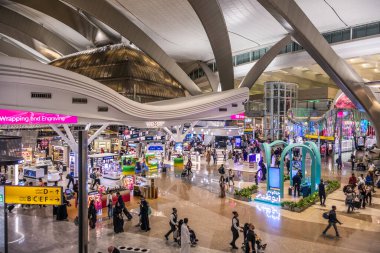 Abu Dabi, BAE 'deki Zayed Uluslararası Havalimanı.