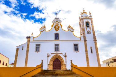 Portimao, Algarve, Portekiz 'deki Meryem Ana Kilisesi.
