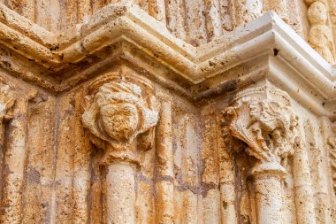 Portimao, Algarve, Portekiz 'deki Hamile Kadın Kilisesi' nin Detayları