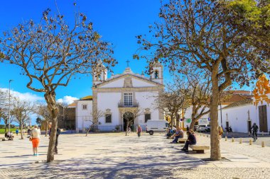 Lagos, Algarve, Portekiz 'deki Santa Maria de Lagos Kilisesi