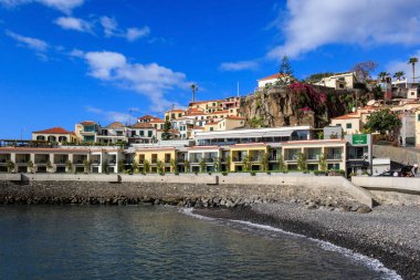 Portekiz, Madeira 'da Camara de Lobos' taki eski liman manzarası