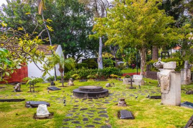 Park of Quinta das Cruzes Museum in Funchal, Madeira, Portugal
