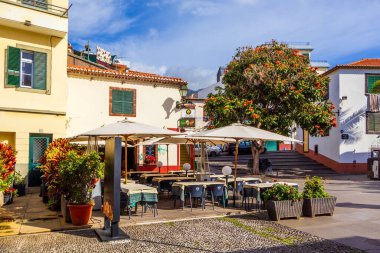 Zona Velha do Funchal Kafe 'si (Santa Maria Caddesi) Funchal, Madeira, Portekiz