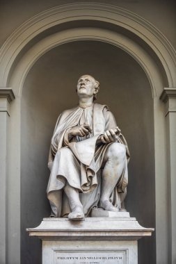 Filippo Brunelleschi Heykeli - Floransa, İtalya 'nın önde gelen mimarı ve heykeltraşı