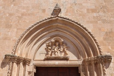 Ostuni, Apulia, İtalya 'daki Katedral Varsayımının Ayrıntıları