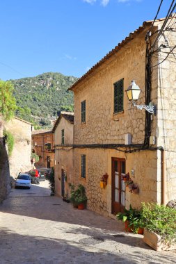Valldemossa, Balearic Adaları 'ndaki klasik ev, İspanya