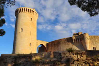 Palma 'daki Bellver Kalesi, Mallorca, İspanya