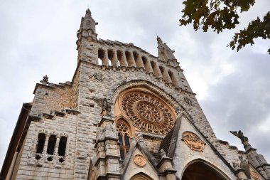 Soller, Balear Adaları, İspanya 'daki Saint Bartholomew Kilisesi