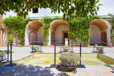 İspanya, Cordoba 'daki Hristiyan hükümdarlarının Verandası