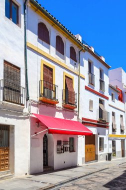 İspanya 'nın Cordoba şehrinin mimarisi.