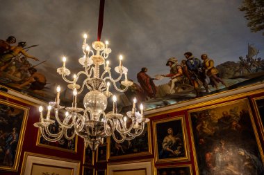 Martelli Evi Tavanı (Resim Galerisi) - Floransa, İtalya 'da tarihi saray ve müze