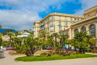 Fransa, Menton 'daki Halk Kütüphanesi.