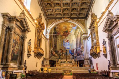 Siena, İtalya 'daki En Kutsal Annunciation Kilisesi.