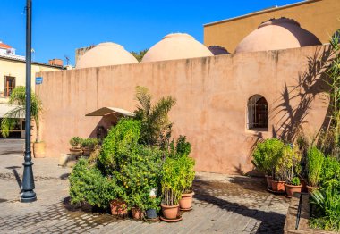 Yunanistan 'ın Hanya, Girit kentindeki Halidon Caddesi' nde Türk hamamı